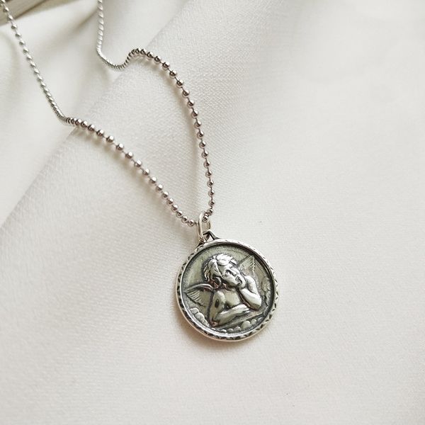 quanlity 925 sterling silver guardian angel pendants necklace image figure design wild necklace for women fashion fine jewelry
quanlity 925 sterling silver guardian angel pendants necklace image figure design wild necklace for women fashion fine jewelry