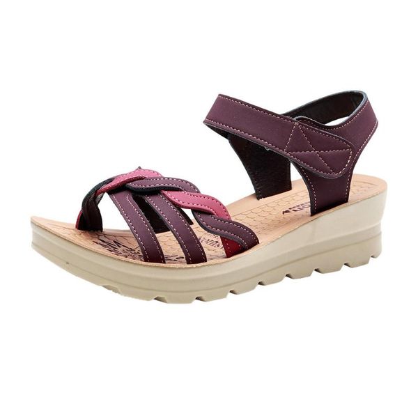 sagace summer sandals women wedge shoes peep-toe sandalias colorblock soft bottom roman sandals woman casual shoes footwear
sagace summer sandals women wedge shoes peep-toe sandalias colorblock soft bottom roman sandals woman casual shoes footwear