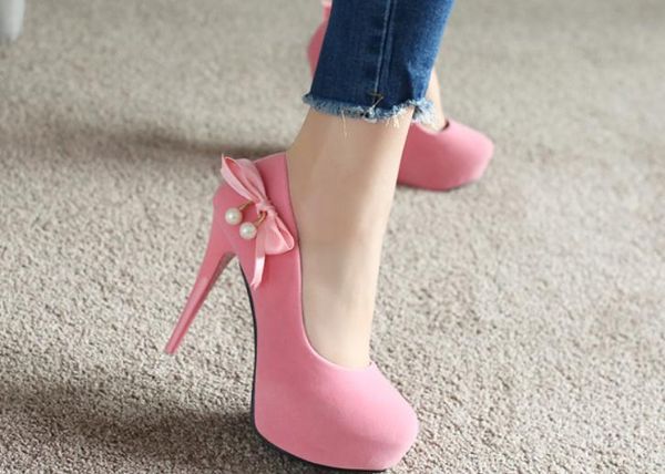 2019 women's shoes in spring and autumn with new style high heel fine heel round head waterproof table bowknot suede @nm679, Black
2019 women's shoes in spring and autumn with new style high heel fine heel round head waterproof table bowknot suede @nm679, Black
