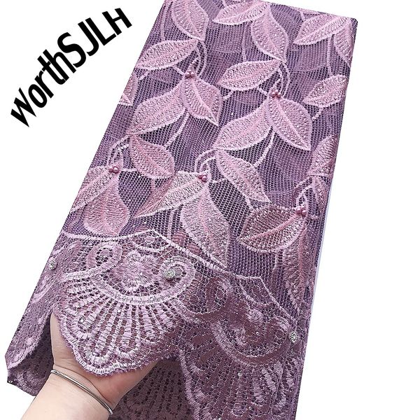 embroidered african fabric lace material lilac latest wedding water soluble cord guipure laces fabrics for sewing, Black;white
embroidered african fabric lace material lilac latest wedding water soluble cord guipure laces fabrics for sewing, Black;white