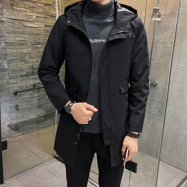 2020 luxury designer clothes mens spring and autumn 2019 new korean fashion autumn casual jacket mens windbreaker long winter mens clothing, Tan;black
2020 luxury designer clothes mens spring and autumn 2019 new korean fashion autumn casual jacket mens windbreaker long winter mens clothing, Tan;black