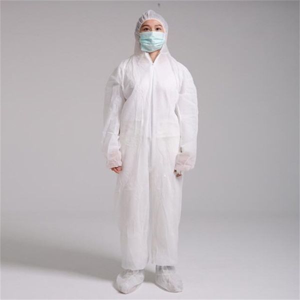 Non Woven Isolation Protective Suit Clothing Attached Hood And Boots Dust Proof One Time Disposable Coveralls Convenient Hazmat Suit7 8dw E1
Non Woven Isolation Protective Suit Clothing Attached Hood And Boots Dust Proof One Time Disposable Coveralls Convenient Hazmat Suit7 8dw E1