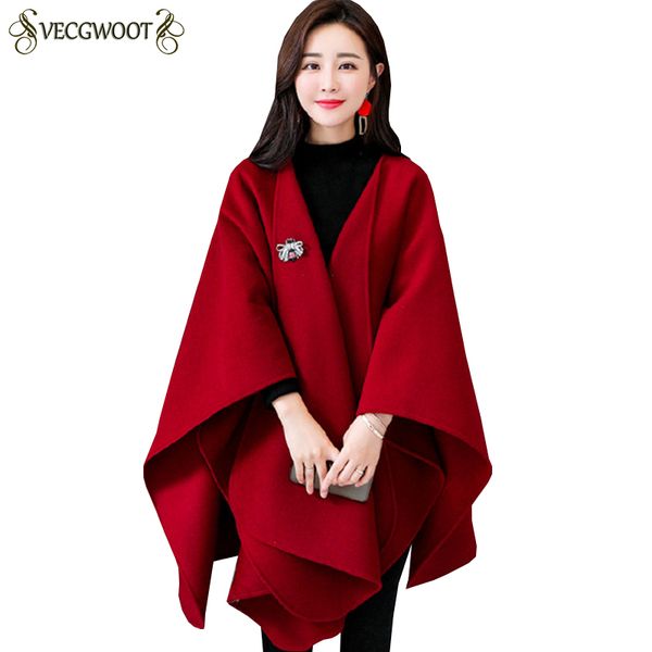 autumn winter new women shawl woolen coat women fashion long bat sleeve woolen coat solid color jacket s687, Black
autumn winter new women shawl woolen coat women fashion long bat sleeve woolen coat solid color jacket s687, Black