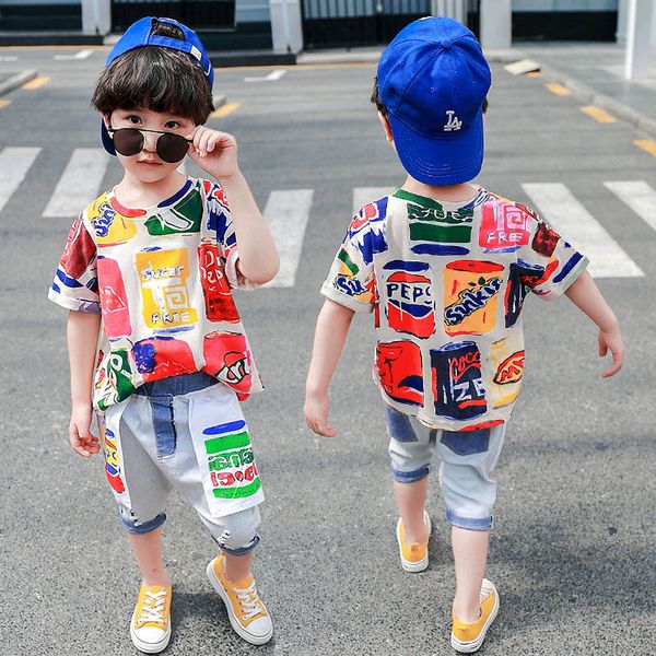 summer clothing sets cartoon boys suits casual kids clothes t shirt+shorts 2pcs retail b949, White
summer clothing sets cartoon boys suits casual kids clothes t shirt+shorts 2pcs retail b949, White