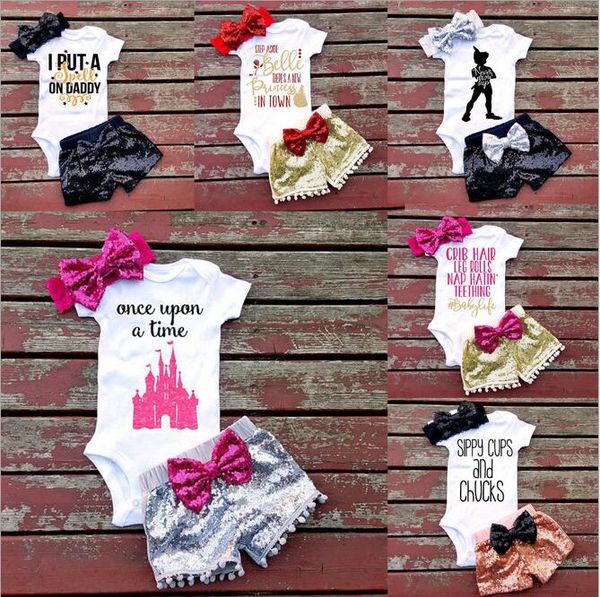 6 colors baby girls floral printed 3 pieces set summer kids short sleeve sequin outfits(romper+short+bow headband) children clothing clothes, White
6 colors baby girls floral printed 3 pieces set summer kids short sleeve sequin outfits(romper+short+bow headband) children clothing clothes, White