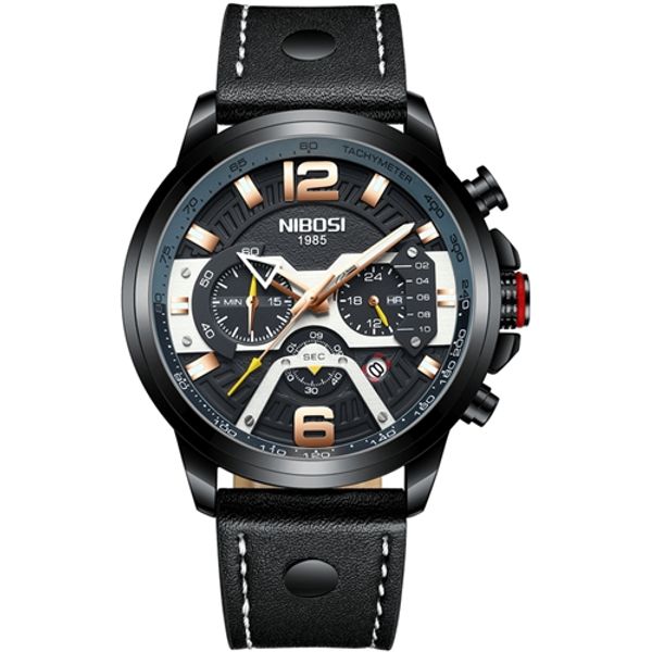 nibosi 2020 luxury brand men analog leather sports watches men's army military watch male date quartz clock relogio masculino, Slivery;brown
nibosi 2020 luxury brand men analog leather sports watches men's army military watch male date quartz clock relogio masculino, Slivery;brown