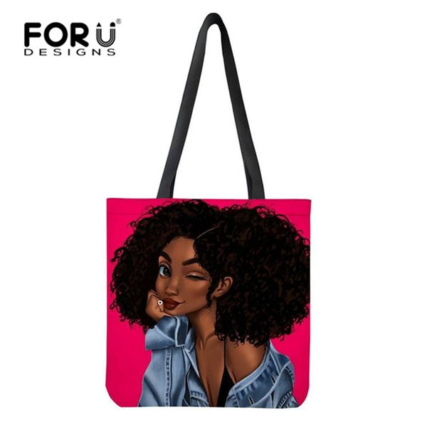 forudesigns art afro lady girls printing canvas reusable shopping bag women foldable grocery storage bags large casual totes bag
forudesigns art afro lady girls printing canvas reusable shopping bag women foldable grocery storage bags large casual totes bag