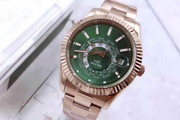 new 18k gold luxury mens watch sky-dweller diw world timer mechanical automatic stainless steel watches master wristwatches box, Slivery;brown
new 18k gold luxury mens watch sky-dweller diw world timer mechanical automatic stainless steel watches master wristwatches box, Slivery;brown