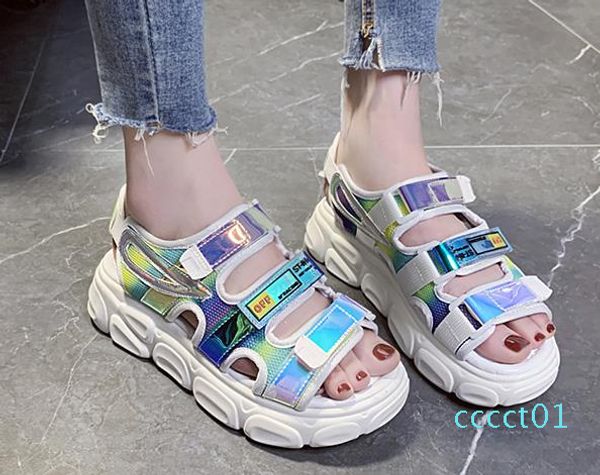 women sandals platform sandals sandalia feminina summer woman shoes new thick beach wedge sandals casual shoes heel 5cm ct1, Black
women sandals platform sandals sandalia feminina summer woman shoes new thick beach wedge sandals casual shoes heel 5cm ct1, Black