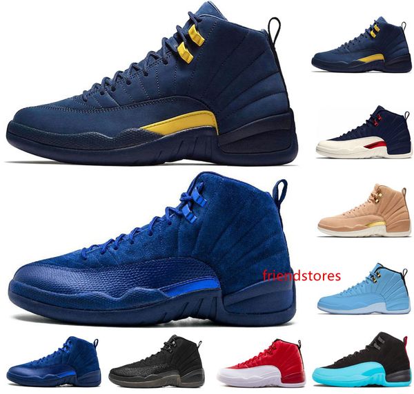 michigan 12 vachetta tan 12s college navy men basketball shoes bulls unc flu game the master black white taxi sports sneakers us 8-13
michigan 12 vachetta tan 12s college navy men basketball shoes bulls unc flu game the master black white taxi sports sneakers us 8-13