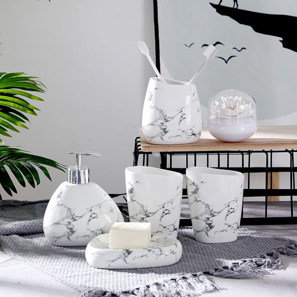 bath accessory set scandinavian home bathroom wash ceramic decoration accessories toothbrush holder soap dispenser supplies
bath accessory set scandinavian home bathroom wash ceramic decoration accessories toothbrush holder soap dispenser supplies