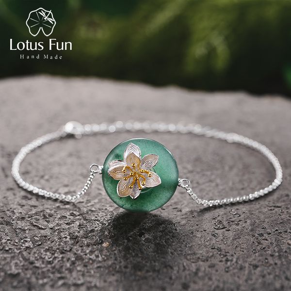 lotus fun real 925 sterling silver natural stones creative handmade fine jewelry lotus whispers bracelet for women brincos, Black
lotus fun real 925 sterling silver natural stones creative handmade fine jewelry lotus whispers bracelet for women brincos, Black