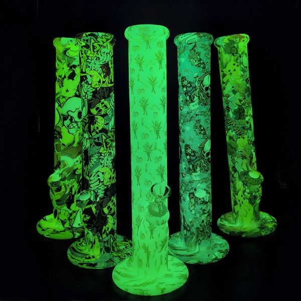 Светящиеся Printed Водопроводные трубы Dab Rigs Курение Силикон Бонг Straight Кальян со стеклом Чаша и силиконовые Downsteam Новейшие затяжками
Светящиеся Printed Водопроводные трубы Dab Rigs Курение Силикон Бонг Straight Кальян со стеклом Чаша и силиконовые Downsteam Новейшие затяжками
