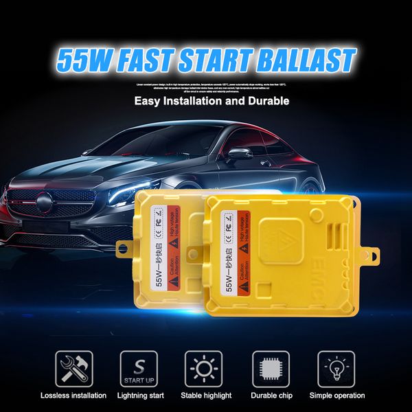 2 pcs 12v 55w ac ballast xenon 55w fast start ballast automotive hid xenon external light digital slim
2 pcs 12v 55w ac ballast xenon 55w fast start ballast automotive hid xenon external light digital slim