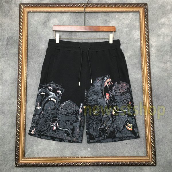 2020 summer luxury shorts mens monkey brother rottweiler print pants fashion beach shorts new designer pants men womens loose pant, White;black
2020 summer luxury shorts mens monkey brother rottweiler print pants fashion beach shorts new designer pants men womens loose pant, White;black