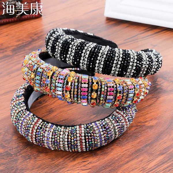 haimeikang thick sponge velvet hairbands colored rhinestones wild gorgeous headband bride fashion hair bands accessories
haimeikang thick sponge velvet hairbands colored rhinestones wild gorgeous headband bride fashion hair bands accessories