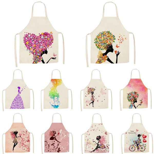 1pcs flower butterfly girl printed kitchen aprons for women home cooking baking waist bib cotton linen pinafore 55*68cm
1pcs flower butterfly girl printed kitchen aprons for women home cooking baking waist bib cotton linen pinafore 55*68cm