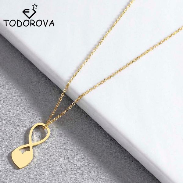 todorova lovely chic infinity romantic love heart pendant necklaces for women statement jewelry party gift, Silver
todorova lovely chic infinity romantic love heart pendant necklaces for women statement jewelry party gift, Silver