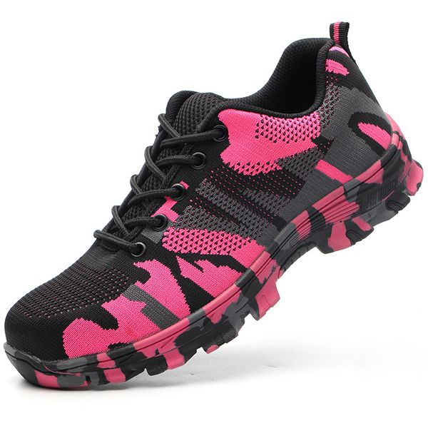 plus size women casual breathable steel toe caps work safety shoes construction site worker shoe tooling security boots protect, Black
plus size women casual breathable steel toe caps work safety shoes construction site worker shoe tooling security boots protect, Black