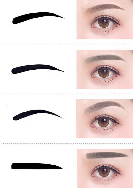 4 pieces reusable eyebrow model template eyebrow shaper defining stencils makeup tools
4 pieces reusable eyebrow model template eyebrow shaper defining stencils makeup tools