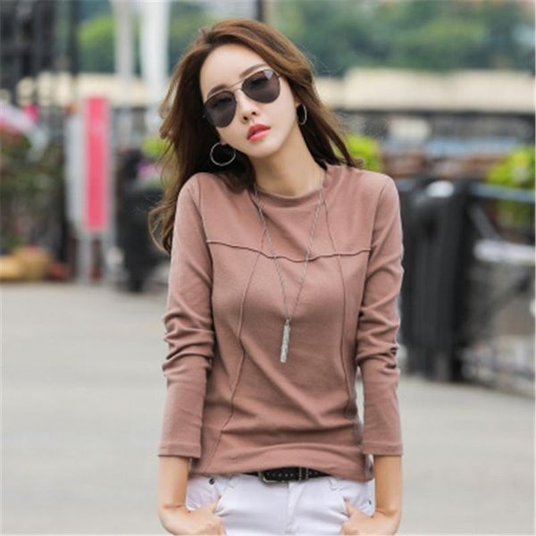 women's t-shirt korean fashion long sleeve t shirt women clothes 2021 casual tshirts cotton tshirt tee femme pz3095, White
women's t-shirt korean fashion long sleeve t shirt women clothes 2021 casual tshirts cotton tshirt tee femme pz3095, White