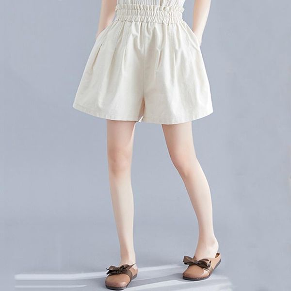 women's shorts women 2021 spring summer female with ribbons elastic long legs high waist for #35, White;black
women's shorts women 2021 spring summer female with ribbons elastic long legs high waist for #35, White;black