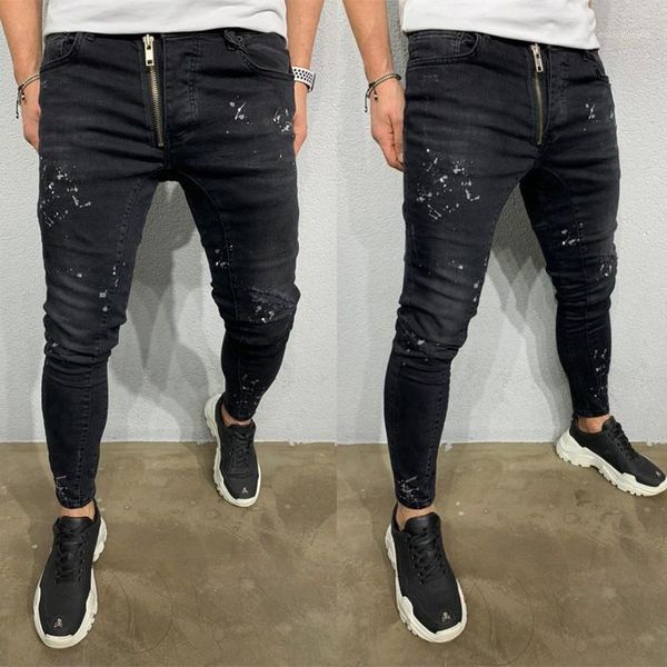jeans washed solid color street style cool skinny pencil pants casual fashion mens jeans zipper mens designer, Blue
jeans washed solid color street style cool skinny pencil pants casual fashion mens jeans zipper mens designer, Blue