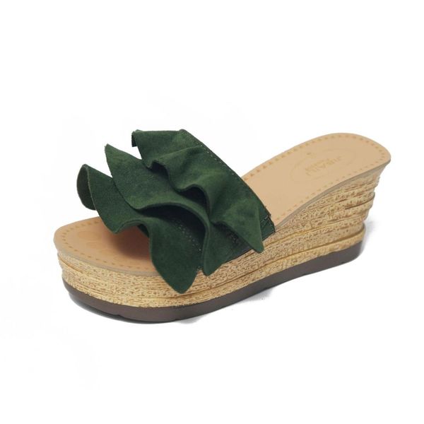 women's wedge heels 2019 summer new style europe and america women's shoes fashion lace-up thick bottomed platform heel line-sty, Black
women's wedge heels 2019 summer new style europe and america women's shoes fashion lace-up thick bottomed platform heel line-sty, Black