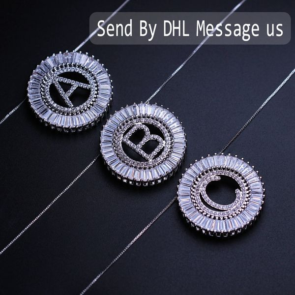 letter pendant necklace name couple necklace initial capital letter chokers chain women chain fashion jewelry pgytle42, Silver
letter pendant necklace name couple necklace initial capital letter chokers chain women chain fashion jewelry pgytle42, Silver