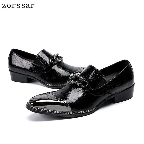 zorssar} hollow outs breathable men formal shoes pointed toe genuine leather oxford shoes for men formal business, Black
zorssar} hollow outs breathable men formal shoes pointed toe genuine leather oxford shoes for men formal business, Black