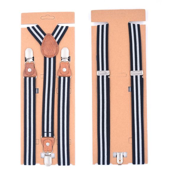 3 clip y men's and women's straps three clips brown leather head casual straps suspenders adjustable, Black;white
3 clip y men's and women's straps three clips brown leather head casual straps suspenders adjustable, Black;white