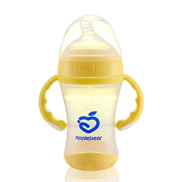 240ml baby milk feeding pp bottle 4 color baby bottle newborn wide caliber anti-flatulence with handle new
240ml baby milk feeding pp bottle 4 color baby bottle newborn wide caliber anti-flatulence with handle new