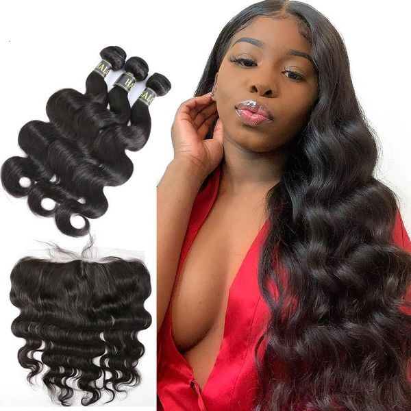 brazilian body wave lace frontal closure 13x4 part pre preplucked with 3bundles 100% human virgin hair, Black
brazilian body wave lace frontal closure 13x4 part pre preplucked with 3bundles 100% human virgin hair, Black