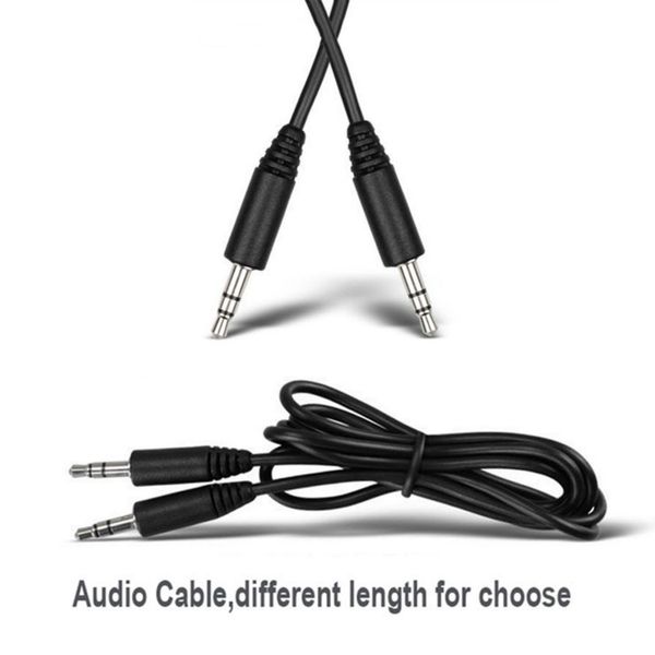 100pcs/lot black aux cable 50cm 70cm 100cm 3.5mm stereo jack plug male to male audio cables for mobile phone mp3 sliver lead
100pcs/lot black aux cable 50cm 70cm 100cm 3.5mm stereo jack plug male to male audio cables for mobile phone mp3 sliver lead
