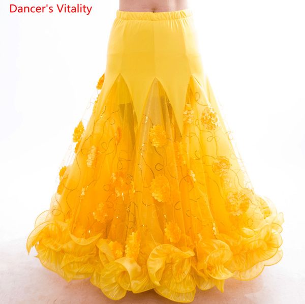 2018 new ballroom dance skirt senior applique big swing skirts lady's waltz tango dancing competition performance costumes, Black;red
2018 new ballroom dance skirt senior applique big swing skirts lady's waltz tango dancing competition performance costumes, Black;red