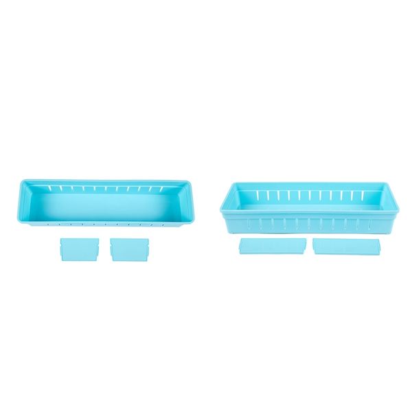 2pc adjustable new drawer organizer home kitchen board divider makeup storage box pencil jewelry organizer, size l/ s, blue, Pink;blue
2pc adjustable new drawer organizer home kitchen board divider makeup storage box pencil jewelry organizer, size l/ s, blue, Pink;blue