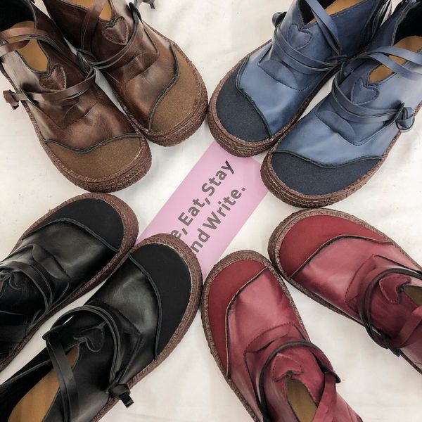 ankle boots women retro soft pu leather flats shoes casual buckle zipper round toe short boots new nice autumn winter girl, Black
ankle boots women retro soft pu leather flats shoes casual buckle zipper round toe short boots new nice autumn winter girl, Black