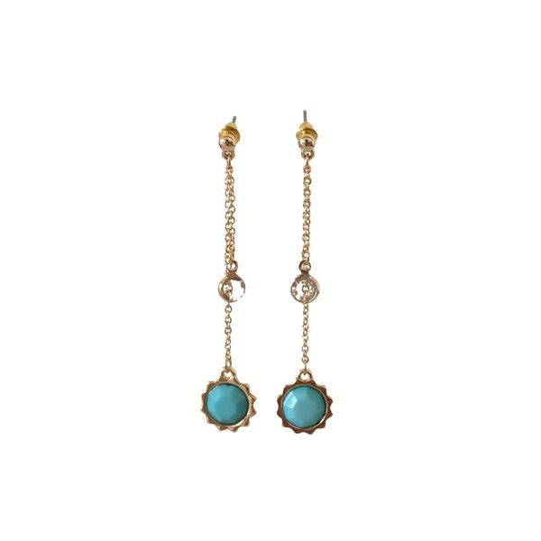 lovely multi color stone in sun shape drop with chain tassel drop earrings for women casual dangle jewelry, Silver
lovely multi color stone in sun shape drop with chain tassel drop earrings for women casual dangle jewelry, Silver