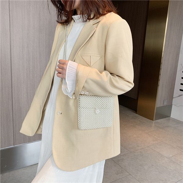 2020 new women's shoulder bag korean version of the pearl bag fashion casual diagonal ladies
2020 new women's shoulder bag korean version of the pearl bag fashion casual diagonal ladies
