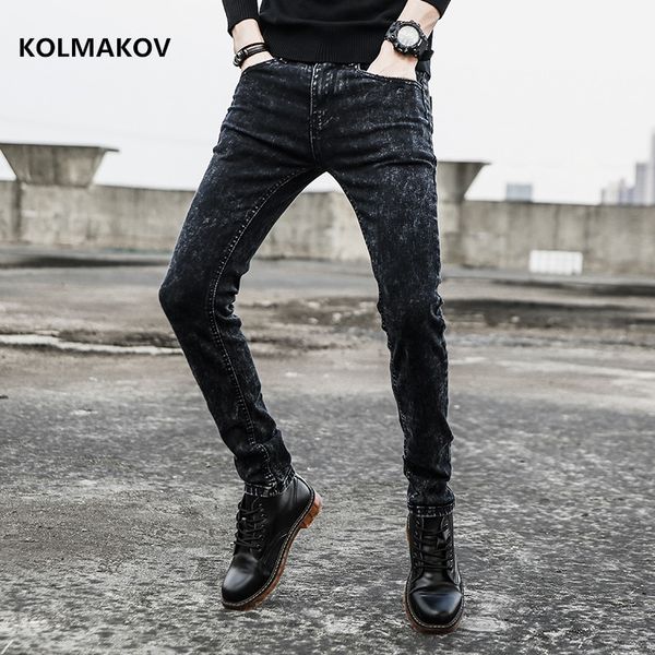 2019 autumn new style pencil pants casual fashion slim fit jeans,men's denim pants , casual jeans men size n065, Blue
2019 autumn new style pencil pants casual fashion slim fit jeans,men's denim pants , casual jeans men size n065, Blue