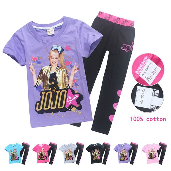 jojo siwa clothes 6 colors 4-12t girls 100% cotton clothing sets t-shirt+ pants 2 pieces/sets kids designer clothes girls dhl ss318, White
jojo siwa clothes 6 colors 4-12t girls 100% cotton clothing sets t-shirt+ pants 2 pieces/sets kids designer clothes girls dhl ss318, White