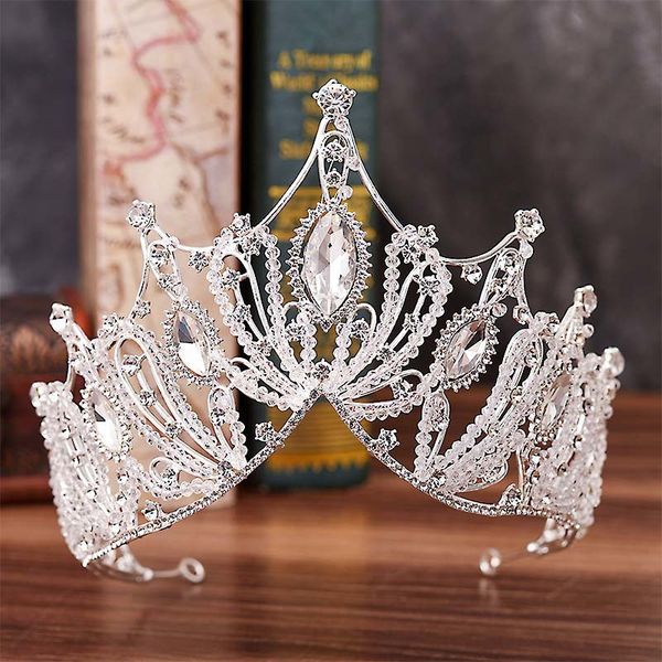 retro wedding noiva diadem inlaid rhinestone crystal beads bride tiara and crown coronal diadem bridal hair jewelry ornaments jl, Golden;white
retro wedding noiva diadem inlaid rhinestone crystal beads bride tiara and crown coronal diadem bridal hair jewelry ornaments jl, Golden;white