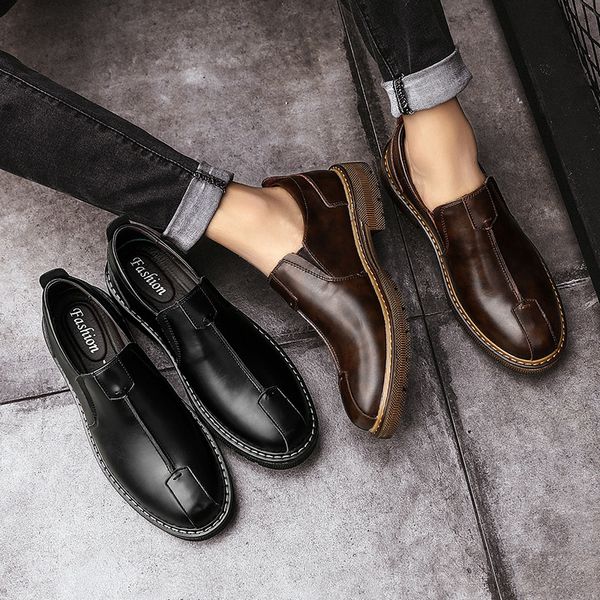 2019 genuine leather shoes men casual driving loafers letters work zapatillas hombre black coffee men footwear 673518
2019 genuine leather shoes men casual driving loafers letters work zapatillas hombre black coffee men footwear 673518