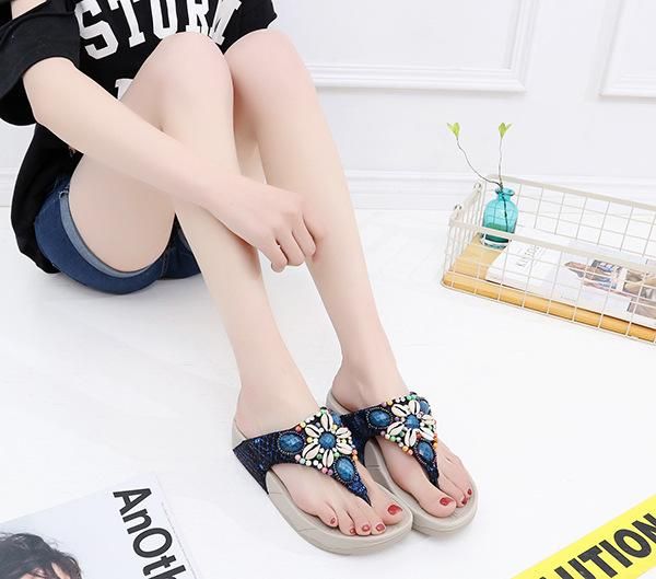foot sandals flip flops bohemian soft bottom new slippers womens summer beach resort, Black
foot sandals flip flops bohemian soft bottom new slippers womens summer beach resort, Black