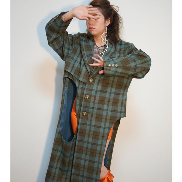 dat 2019 new spring fashion women clothing turn-down collar full sleeves plaided broken hollow out cuted windbreaker wd70206l, Tan;black
dat 2019 new spring fashion women clothing turn-down collar full sleeves plaided broken hollow out cuted windbreaker wd70206l, Tan;black
