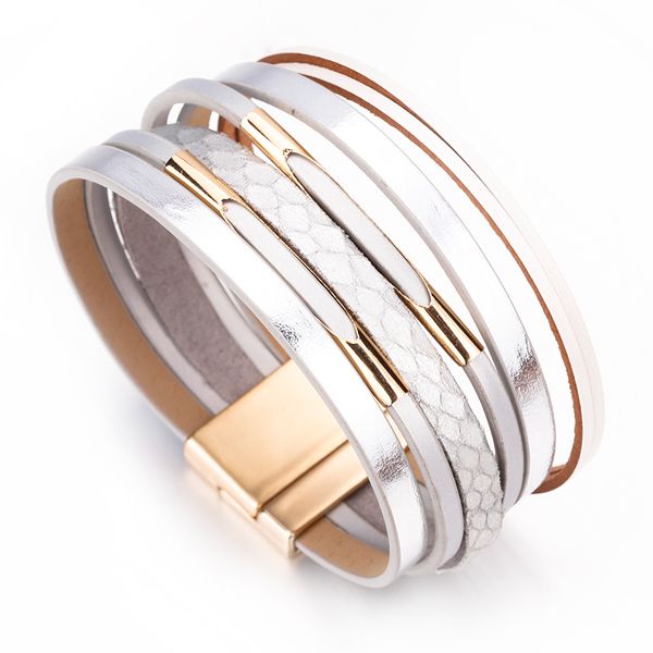flashbuy fashion hollow casing bracelet for women men multiple layers charm trendy wrap bracelet classic female jewelry, Golden;silver
flashbuy fashion hollow casing bracelet for women men multiple layers charm trendy wrap bracelet classic female jewelry, Golden;silver