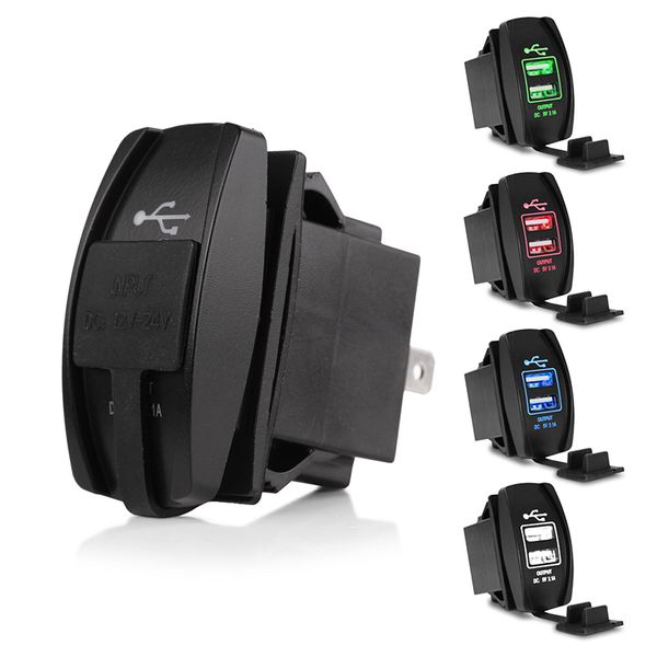 car usb charger cigarette lighter socket power adapter 12-24v 3.1a dual usb charger for car boat motorcycle truck atv
car usb charger cigarette lighter socket power adapter 12-24v 3.1a dual usb charger for car boat motorcycle truck atv