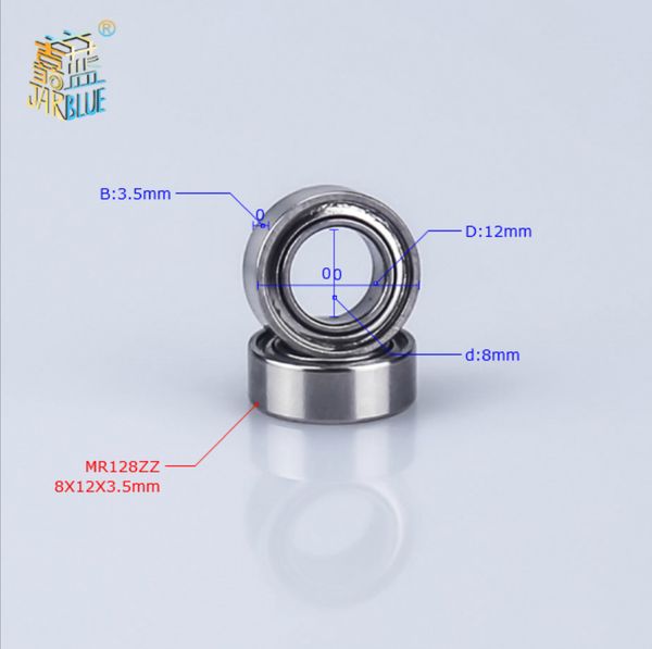 10pcs mr128zz mr128rs black mr128rs blue deep groove ball bearings 8 x 12 x 3.5mm high quality
10pcs mr128zz mr128rs black mr128rs blue deep groove ball bearings 8 x 12 x 3.5mm high quality