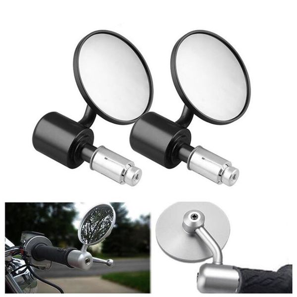 1 pair 7/8in motorcycle rearview glass mirror round handlebar end bar aluminum alloy rearview mirrors #zer
1 pair 7/8in motorcycle rearview glass mirror round handlebar end bar aluminum alloy rearview mirrors #zer