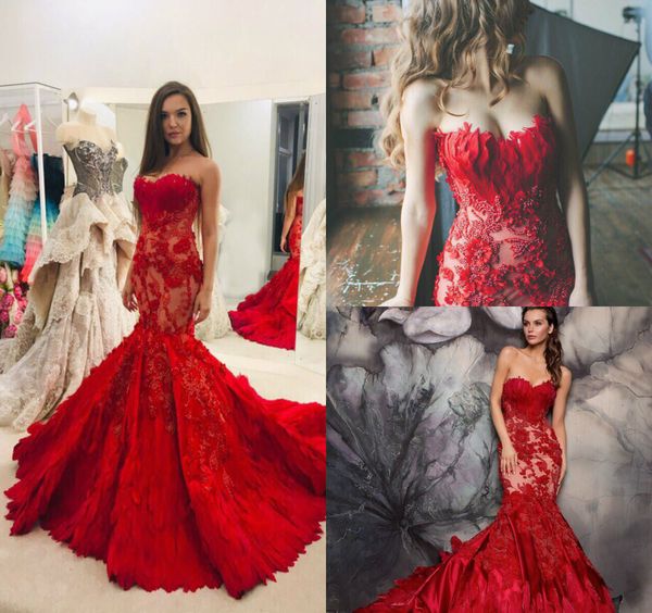 gorgeous red evening dresses sweetheart lace appliqued beaded perals mermaid prom dress red carpet dress wear custom made formal party gowns, Black;red
gorgeous red evening dresses sweetheart lace appliqued beaded perals mermaid prom dress red carpet dress wear custom made formal party gowns, Black;red